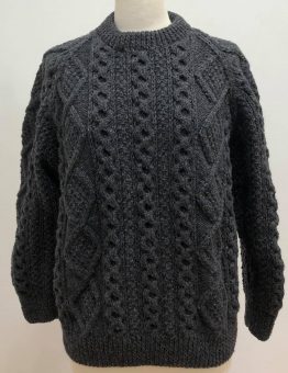 Charcoal Handknit Sweater