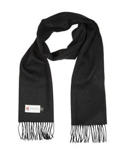Merino Scarf in Black
