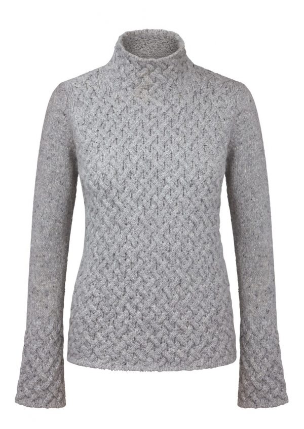 Trellis Sweater in Grey