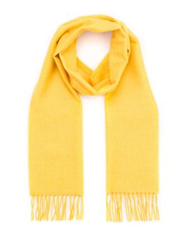 Merino Scarf in Sunshine Yellow