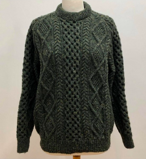 Green Handknit Sweater