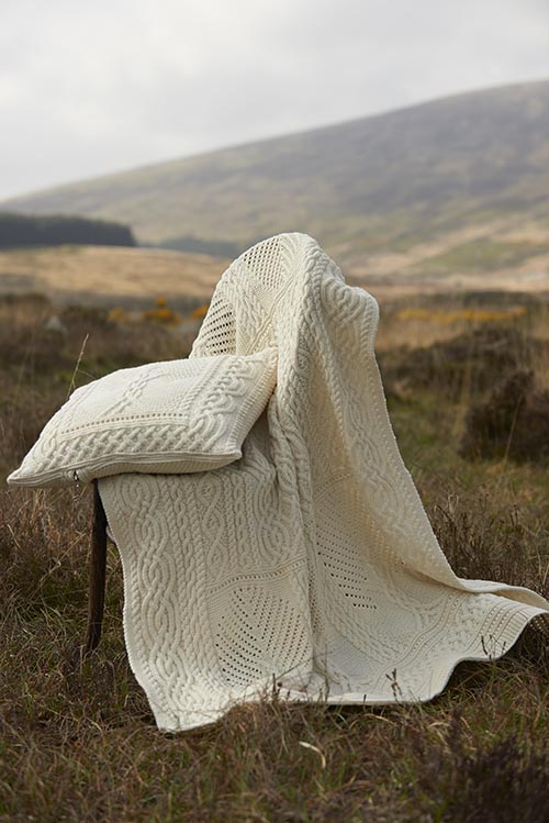 Merino Blanket in Natural