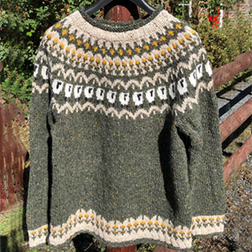 Handknit Lopapeysa Sweaters