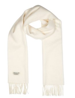 Lambswool Scarf in White