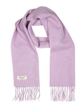 Lambswool Scarf in Pale Lilac