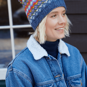 Blue Beanie
