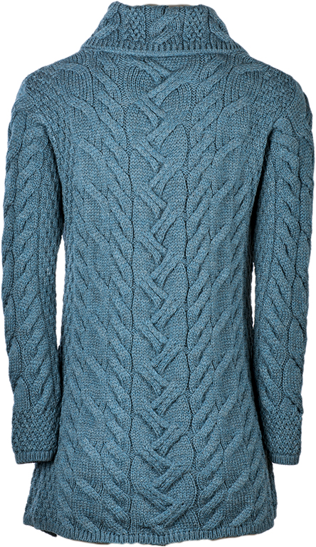 Super Soft Long Cardigan in Turquoise