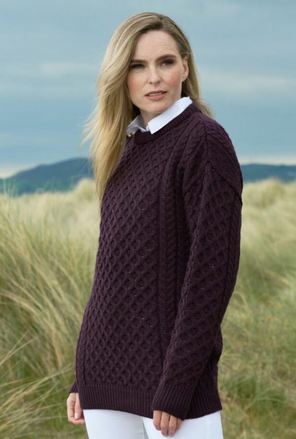 Damson Merino Crewneck