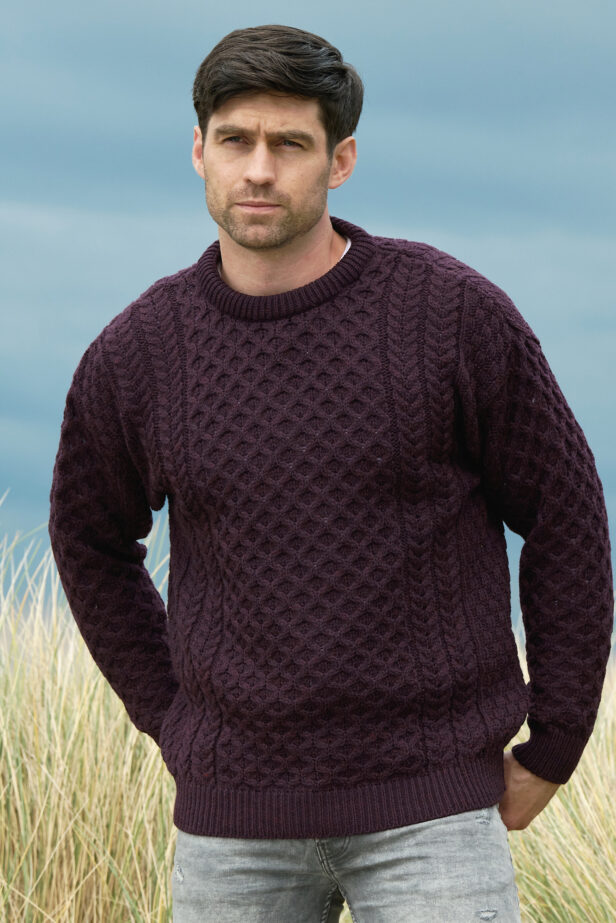 Merino Damson Crewneck