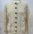 Aran Lumber Hand knit Cardigan