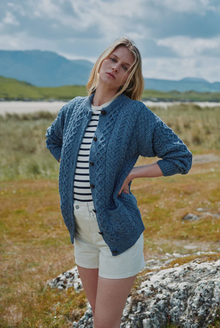 Aran Merino Cardigan