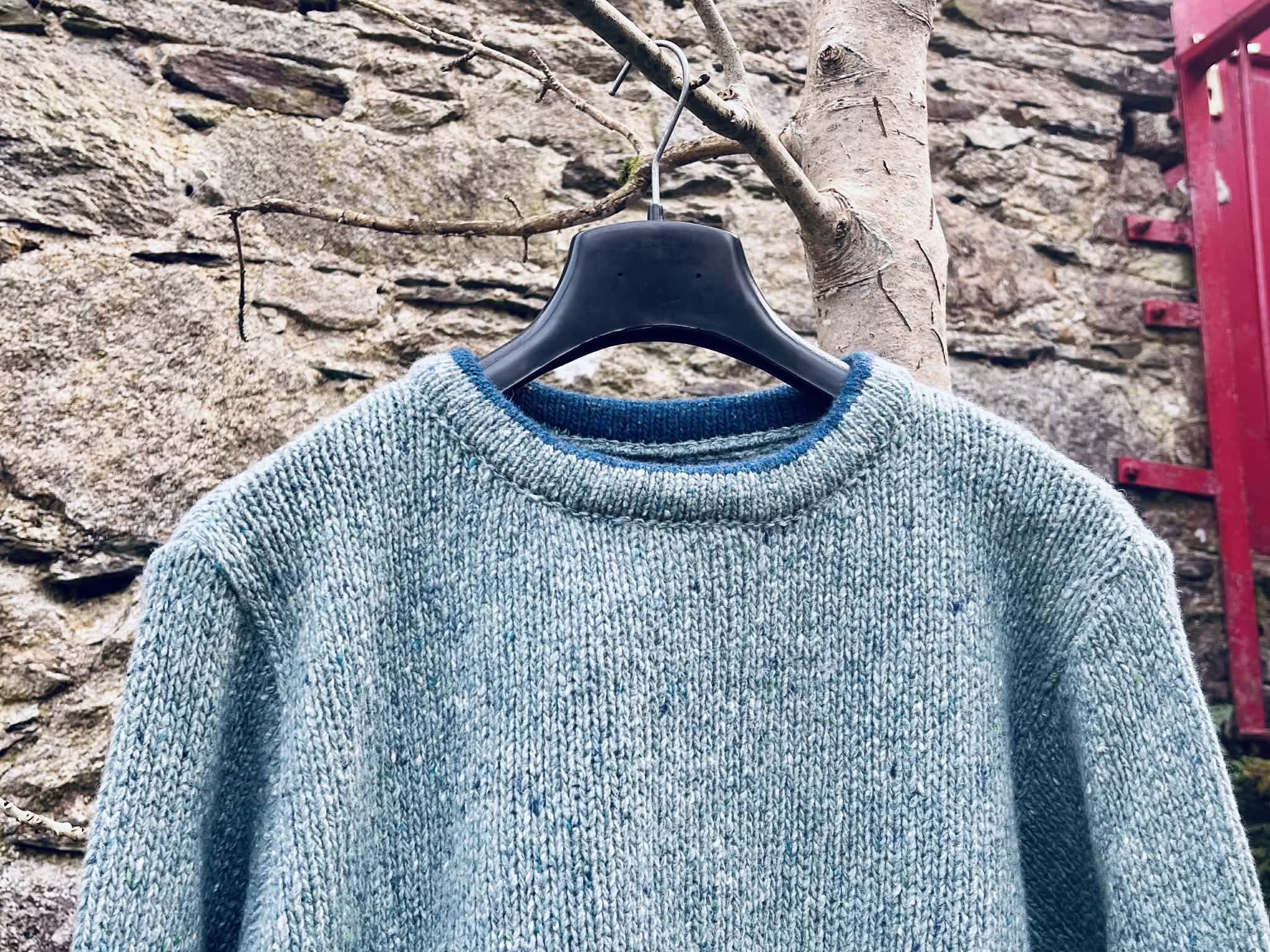 Roundstone Sweater Ocean Mist