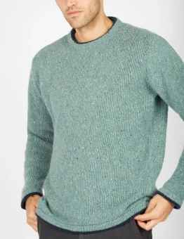 Roundstone Sweater Ocean Mist